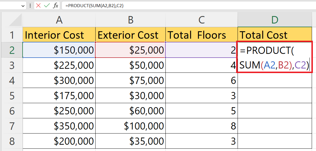 How To Add And Multiply In The Same Cell In Microsoft Excel SpreadCheaters