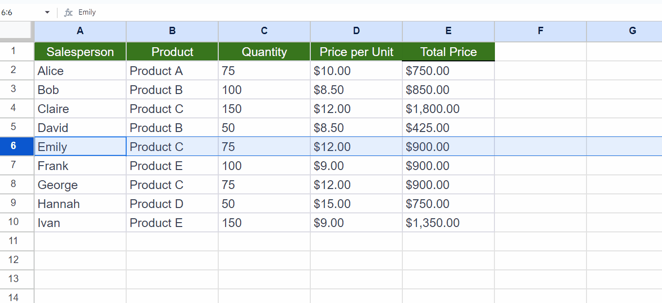 How To Swap Rows In Google Sheets SpreadCheaters