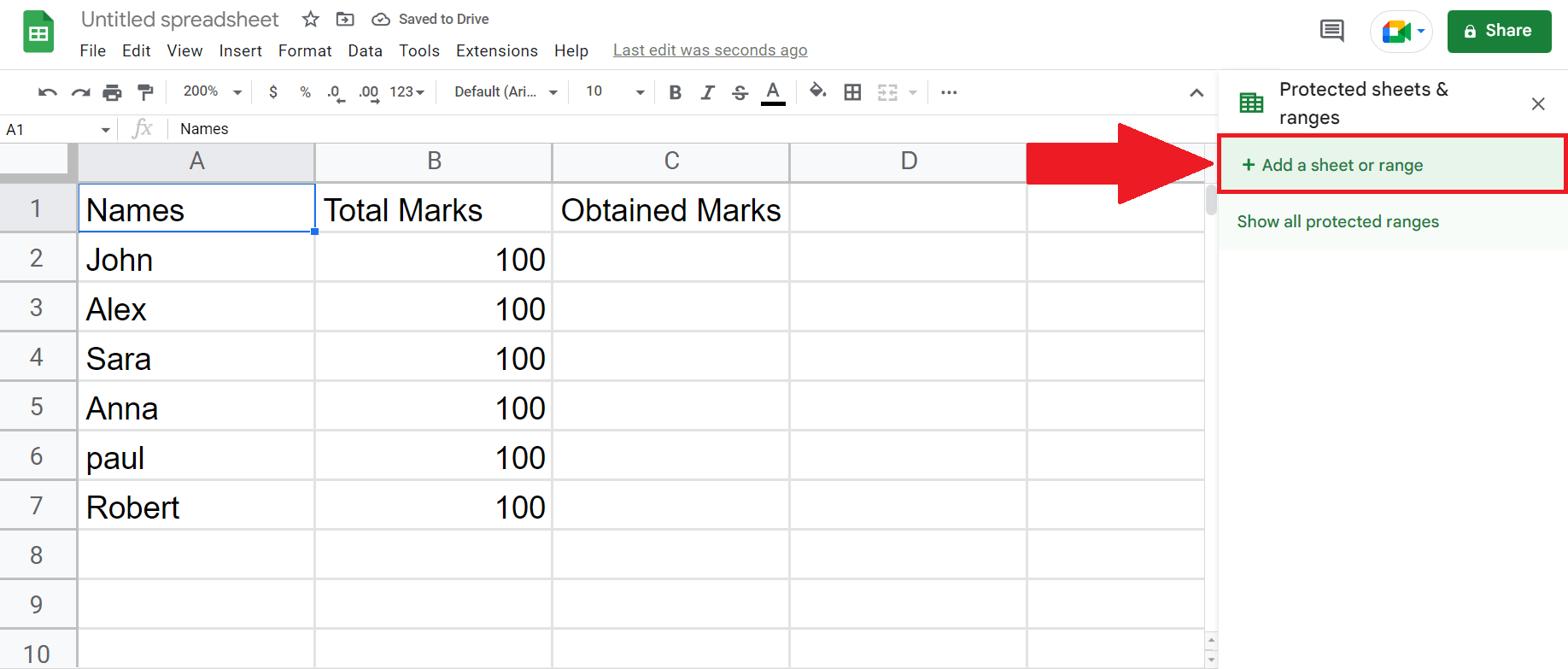 How To Lock Cells In Google Sheets SpreadCheaters