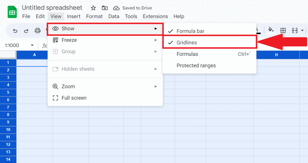 How To Remove Lines On Google Sheets SpreadCheaters