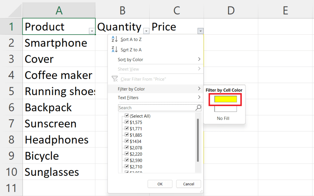 How To Sum Highlighted Cells In Microsoft Excel SpreadCheaters