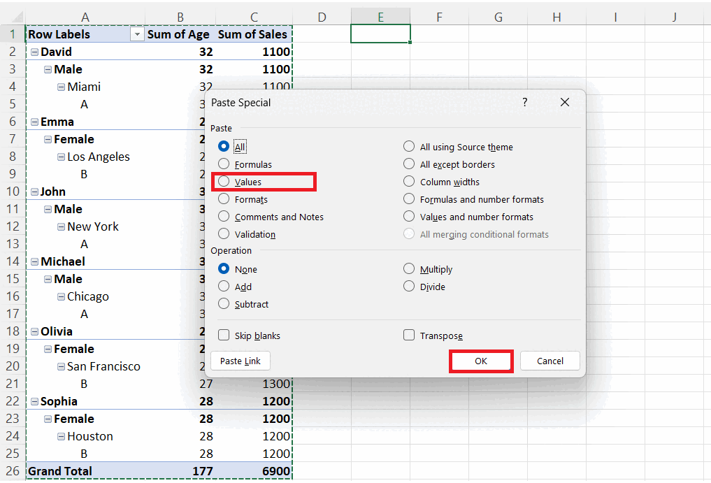 How To Remove Pivot Table But Keep Data In Microsoft Excel SpreadCheaters