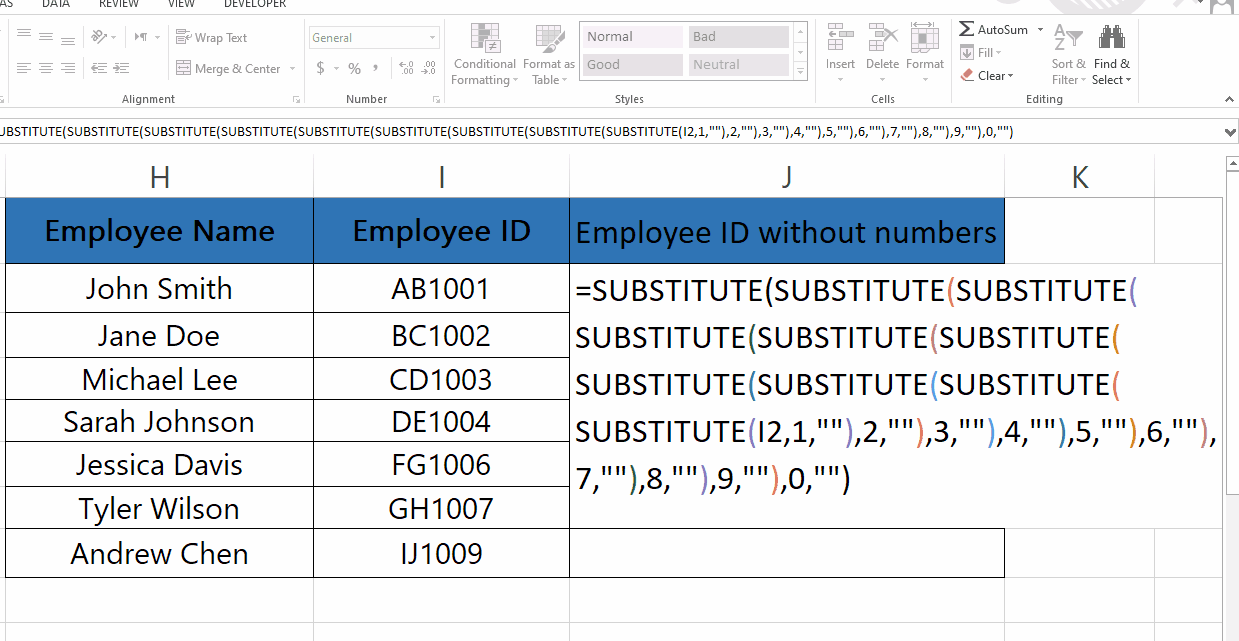 How To Remove Some Numbers From A Cell In Excel SpreadCheaters
