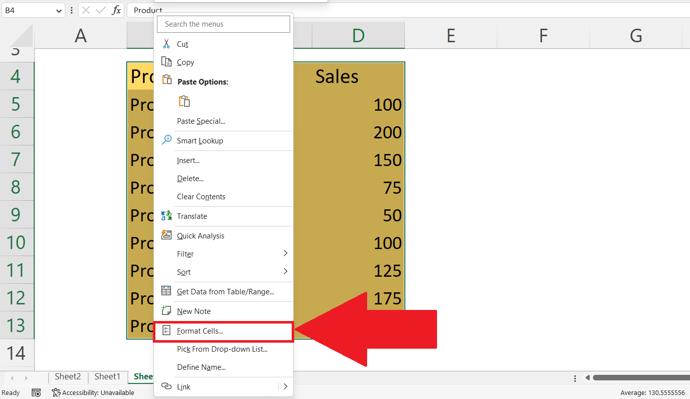 How To Add Gridlines To Specific Cells In Microsoft Excel SpreadCheaters