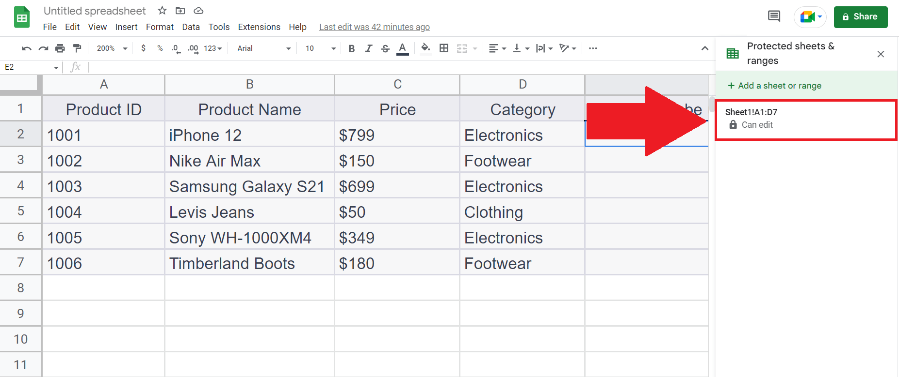 How To Unprotect Cells In Google Sheets SpreadCheaters
