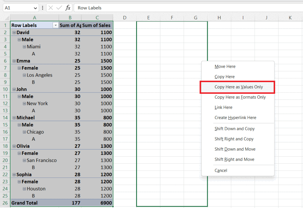 How To Remove Pivot Table But Keep Data In Microsoft Excel SpreadCheaters