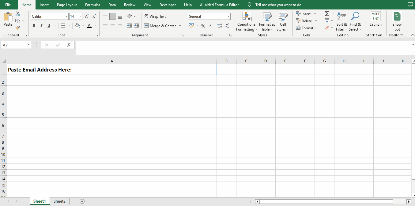 How To Paste A List Of Emails Into Excel SpreadCheaters