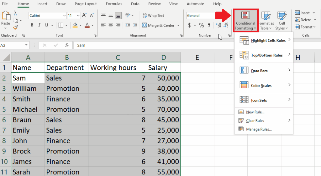 How To Color Code Rows In Excel SpreadCheaters