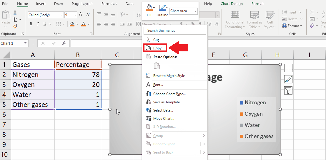 How To Copy A Chart From Excel To PowerPoint SpreadCheaters