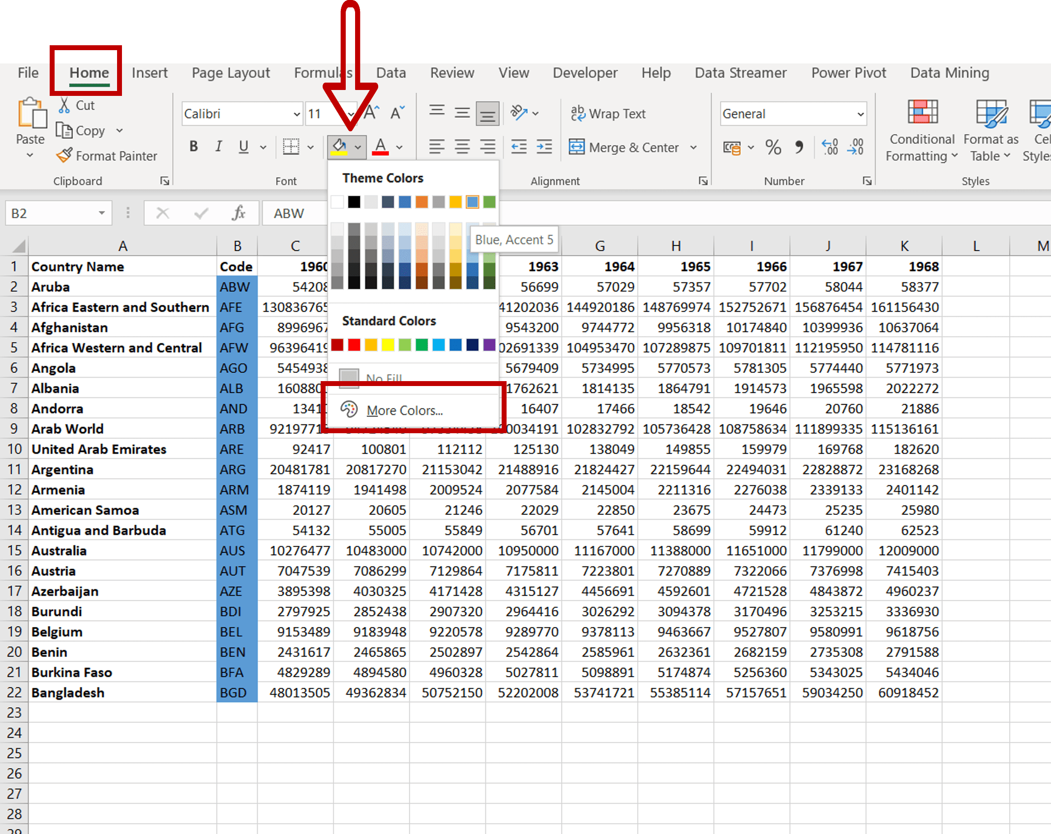 How To Change The Cell Color In Excel SpreadCheaters