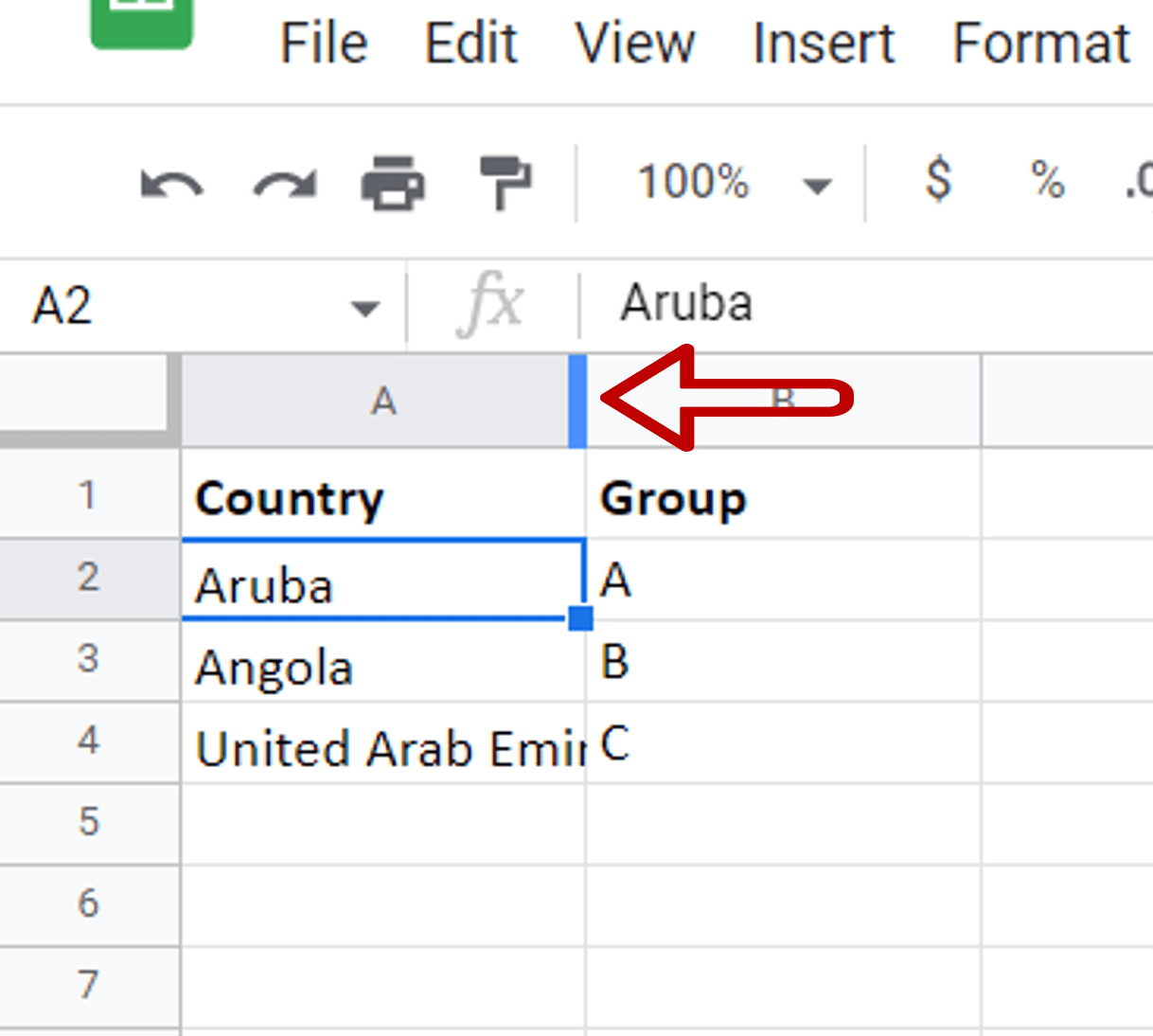 How To Make A Cell Bigger In Google Sheets SpreadCheaters