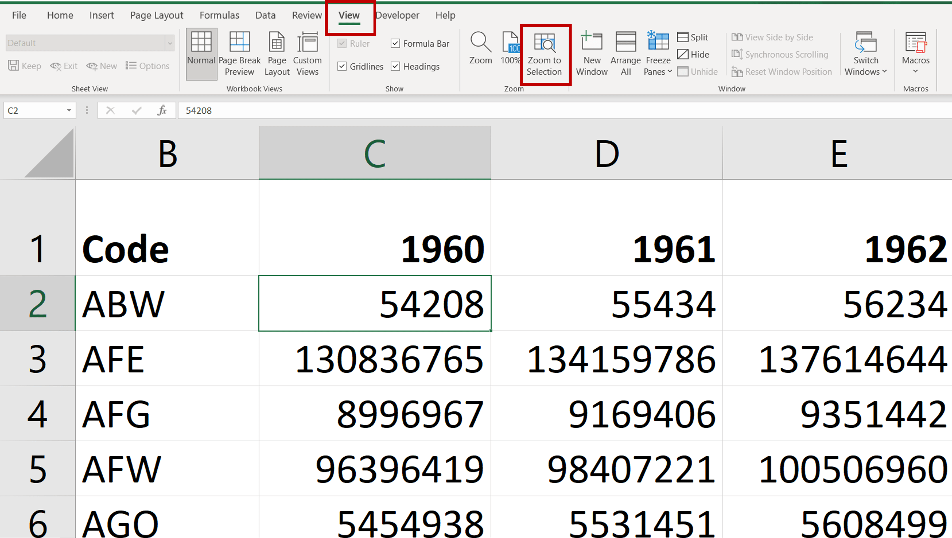 How To Zoom In On An Excel Sheet SpreadCheaters