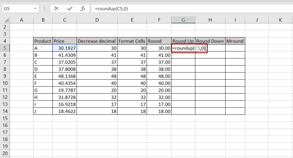 How To Round To The Nearest Whole Number In Excel SpreadCheaters