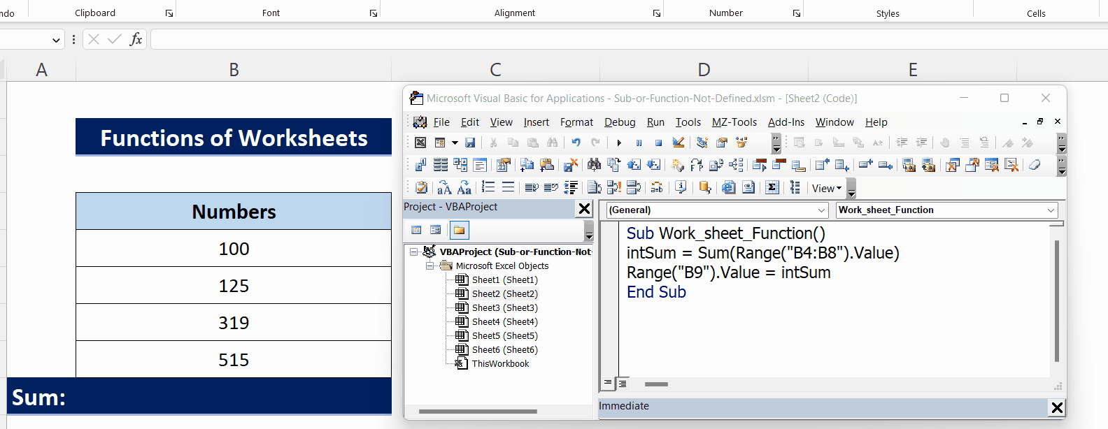 How To Fix Sub Or Function Not Defined Error In Excel VBA SpreadCheaters