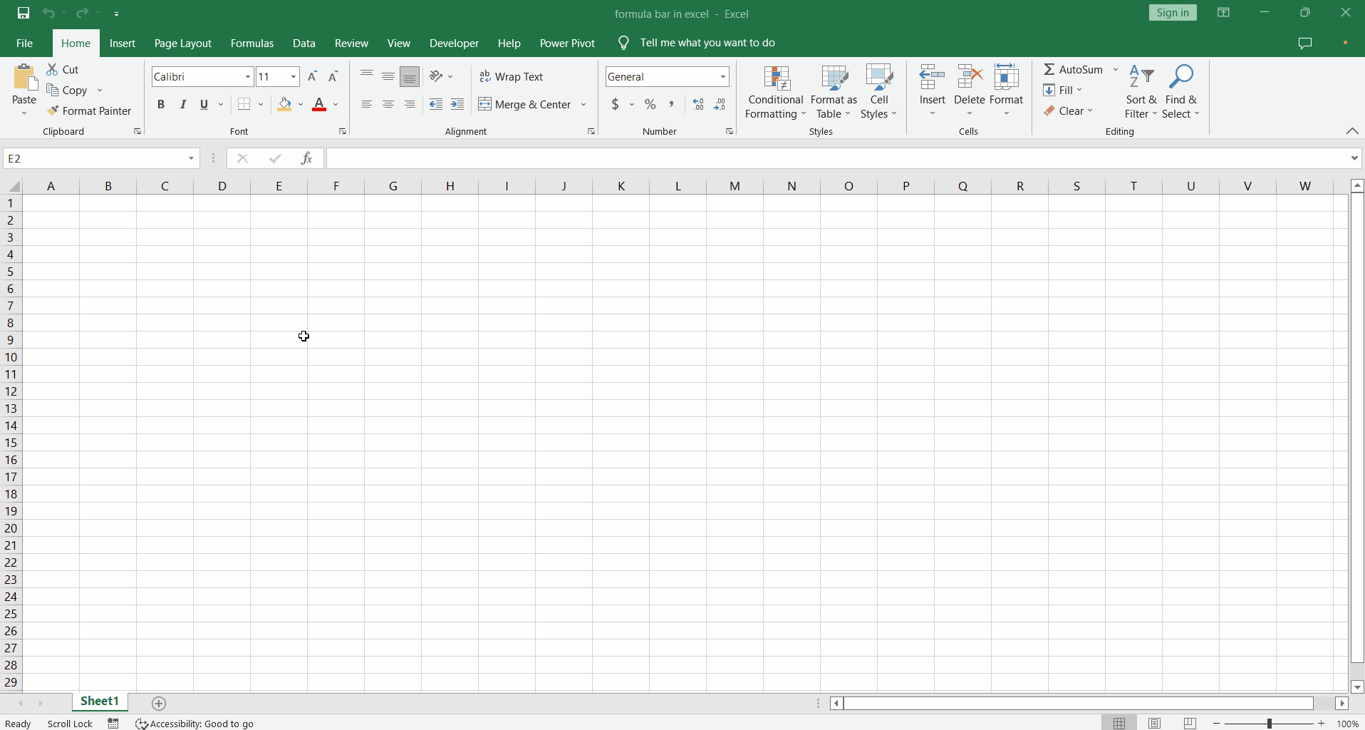 How To Enable And Use Formula Bar In Excel SpreadCheaters