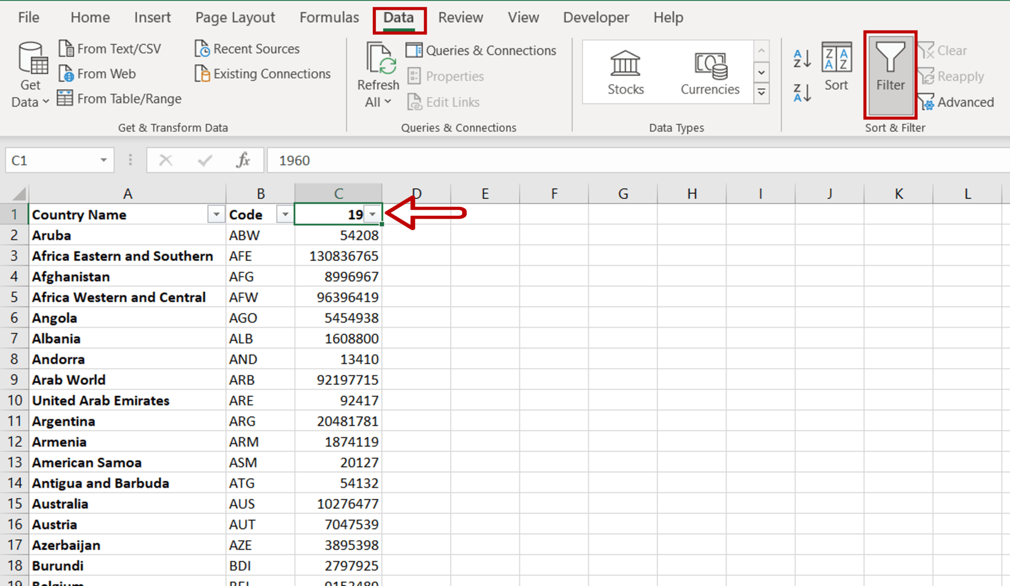 How To Add A Sort Button In Excel SpreadCheaters