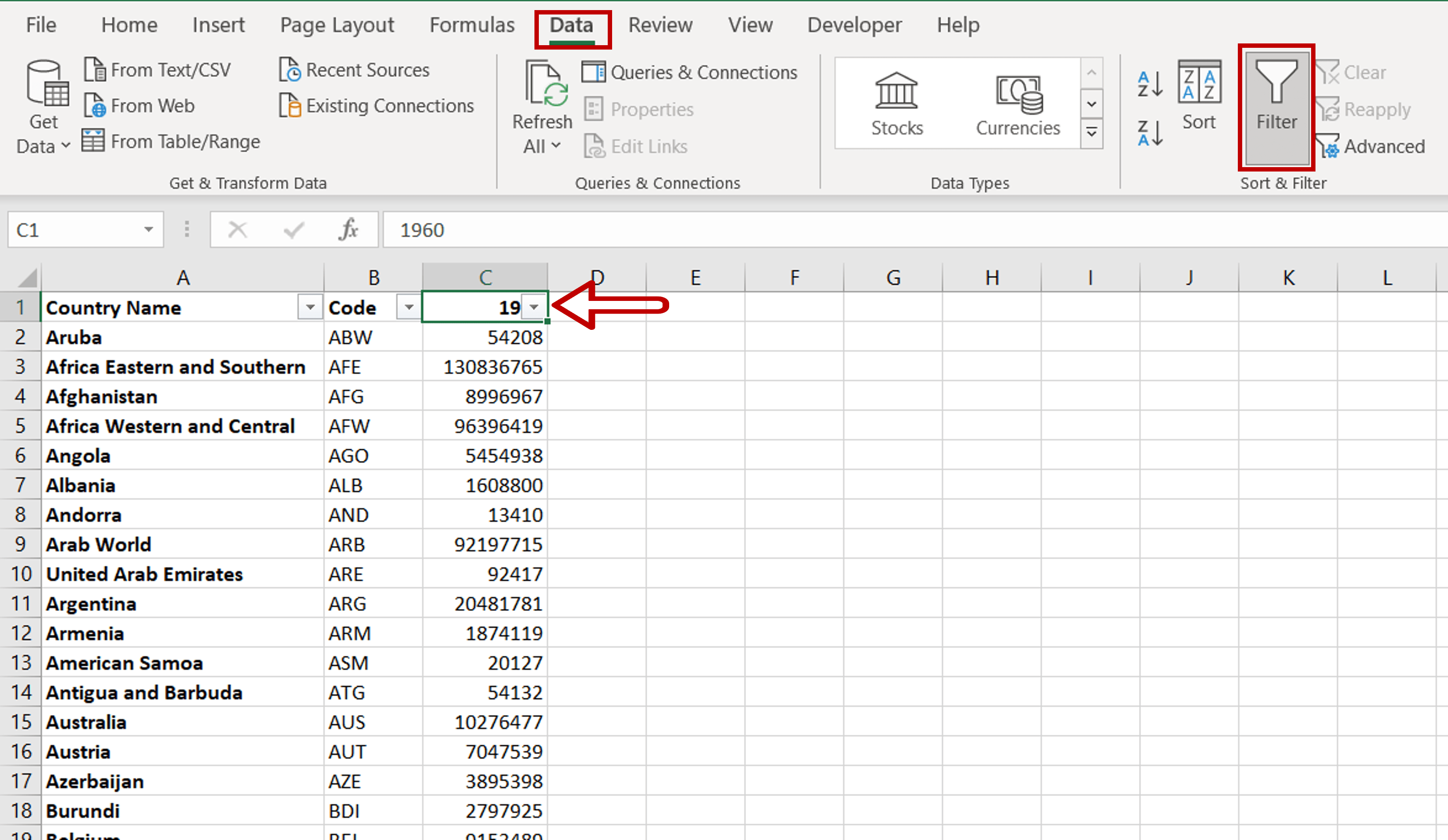 How To Add A Sort Button In Excel SpreadCheaters
