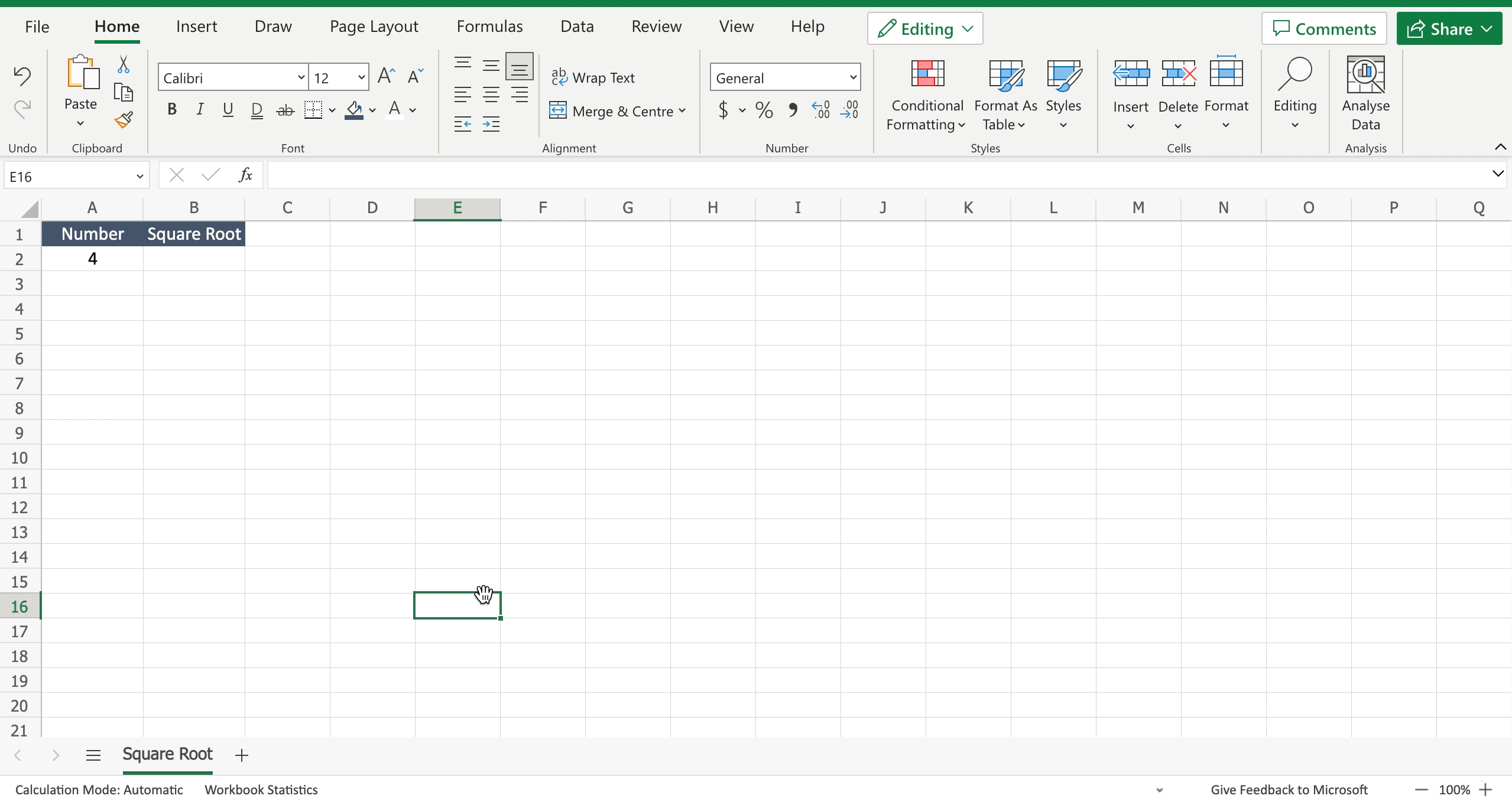 How To Calculate The Square Root In Excel SpreadCheaters