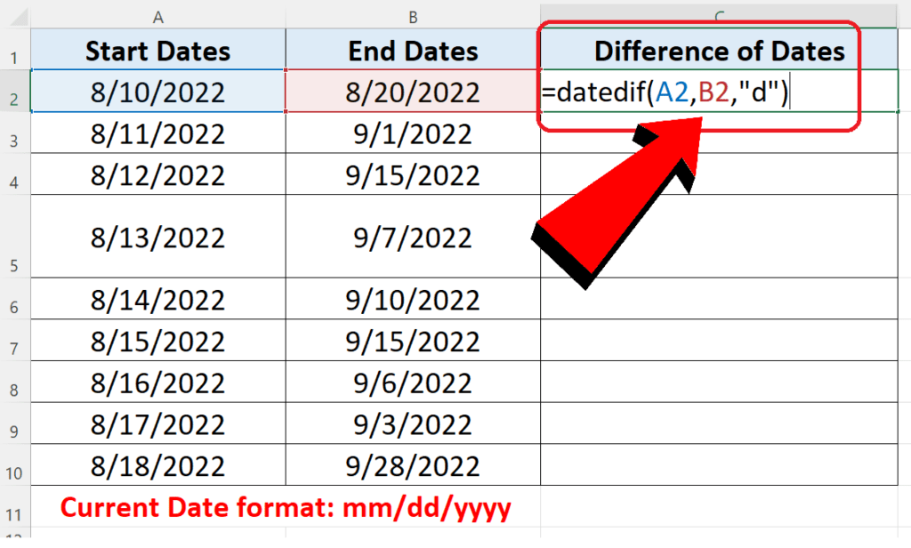 How To Count Date Difference In Excel SpreadCheaters