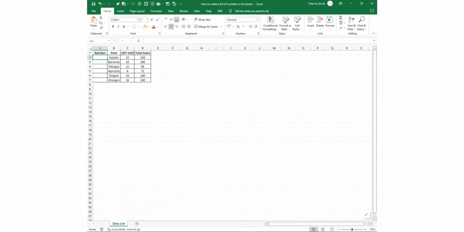 How To Create A Number Sequence In Excel Formula SpreadCheaters