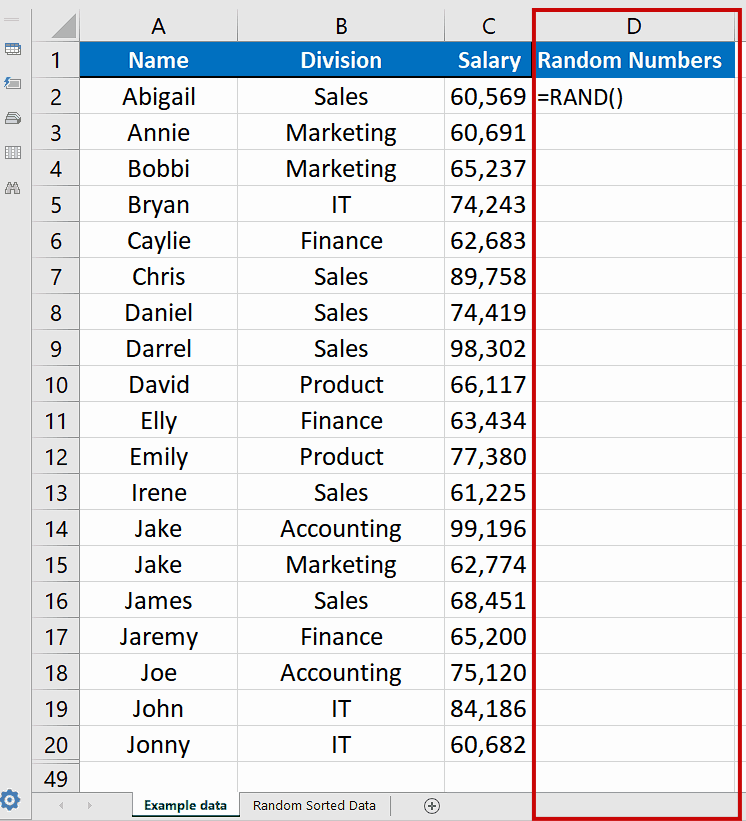 How To Randomize A List In Excel SpreadCheaters