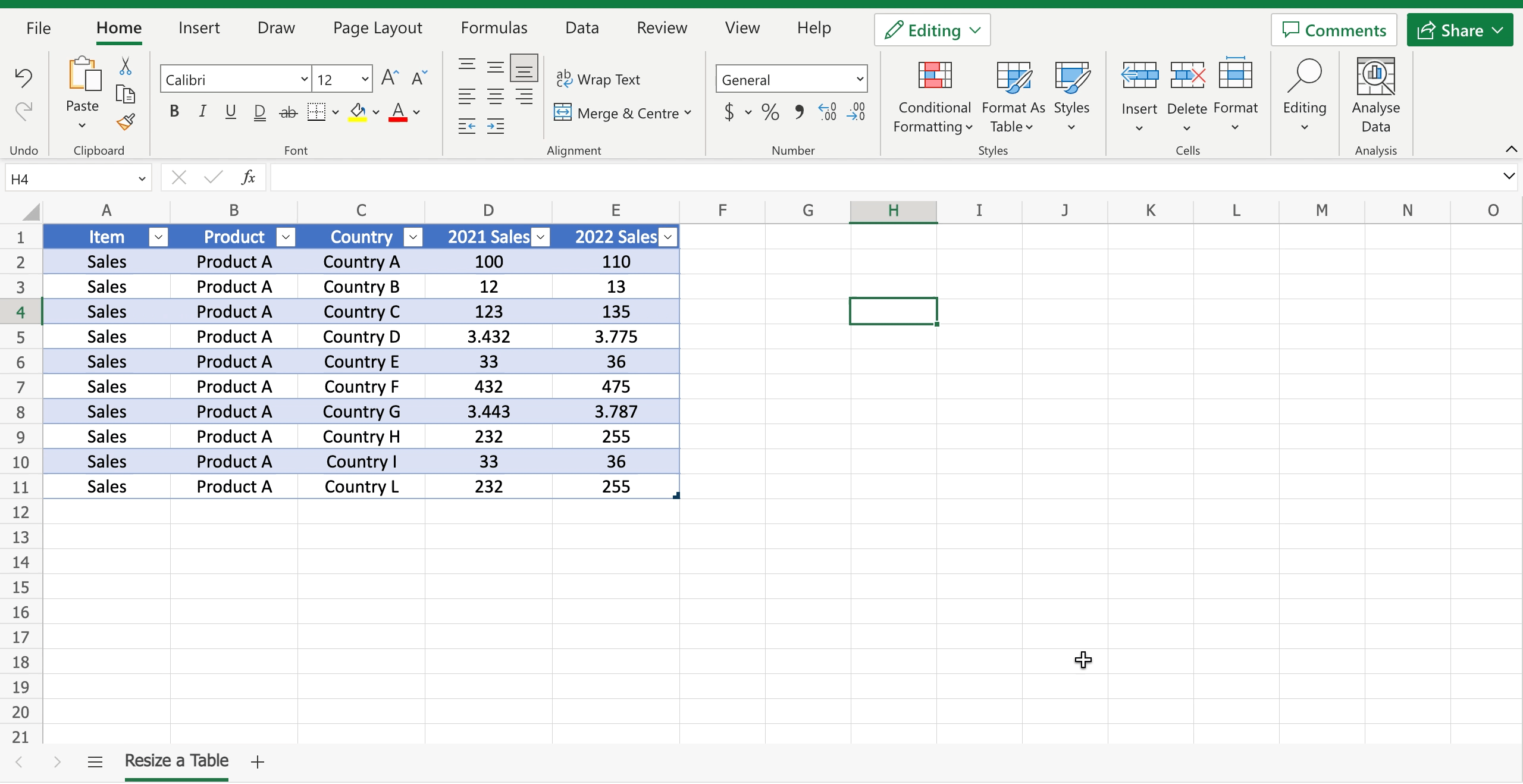 How To Rename A Table In Excel SpreadCheaters