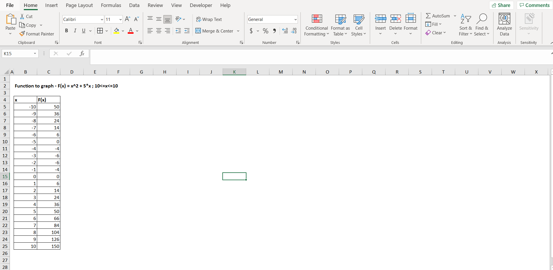 How To Graph A Function In Excel SpreadCheaters