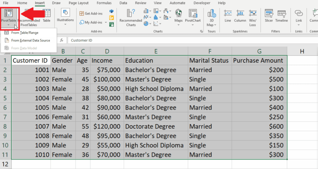How To Create A Pivot Table With Multiple Columns SpreadCheaters