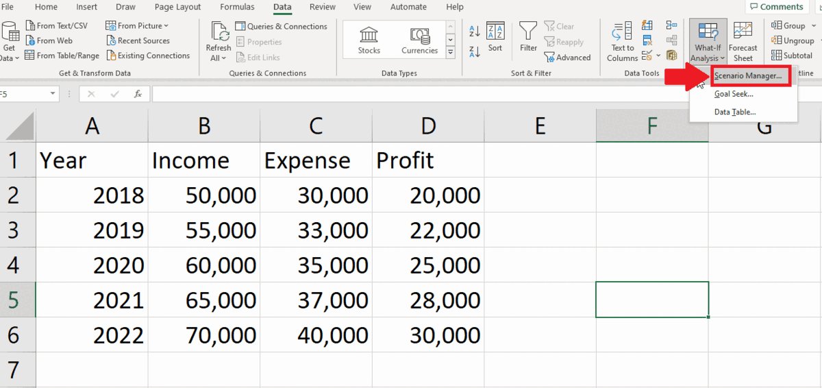 How To Create A Scenario Pivot Table In Excel SpreadCheaters