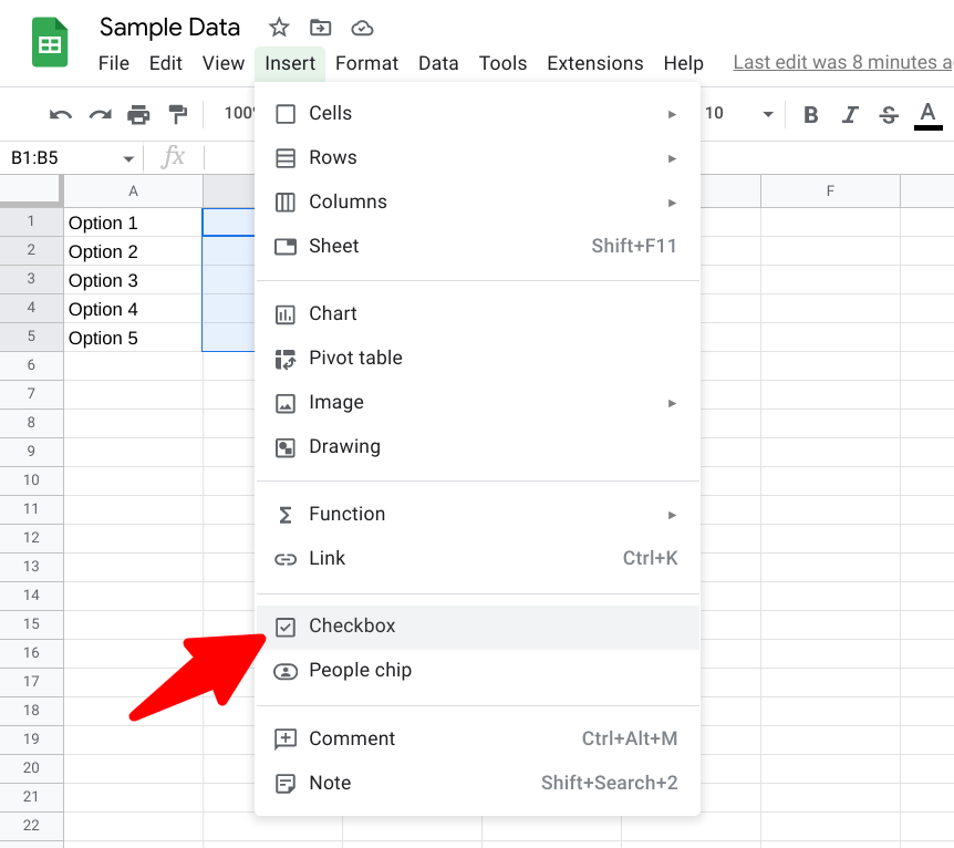 How To Add Check Box In Google Sheets SpreadCheaters