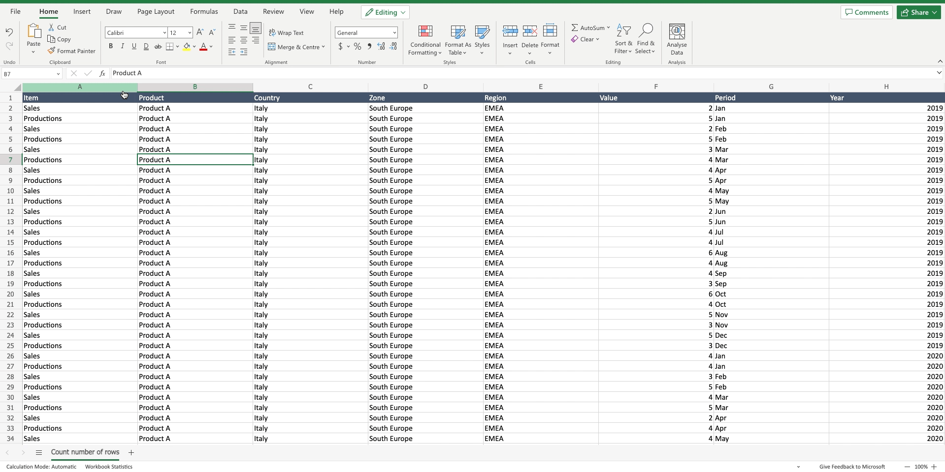 How To Count Number Of Rows In Excel SpreadCheaters