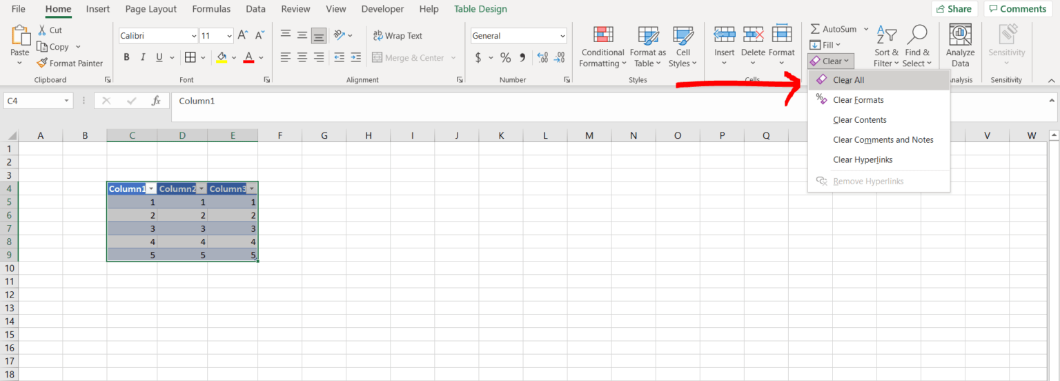 How To Delete A Data Table In Excel SpreadCheaters