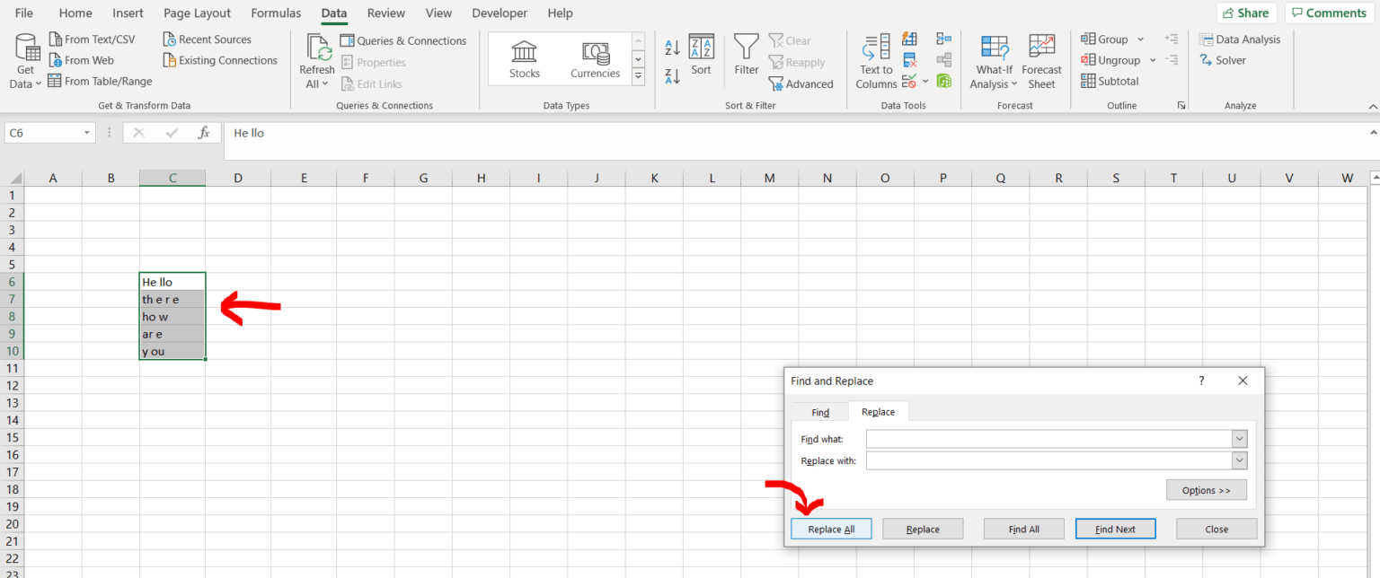 How To Delete Extra Space In Excel SpreadCheaters