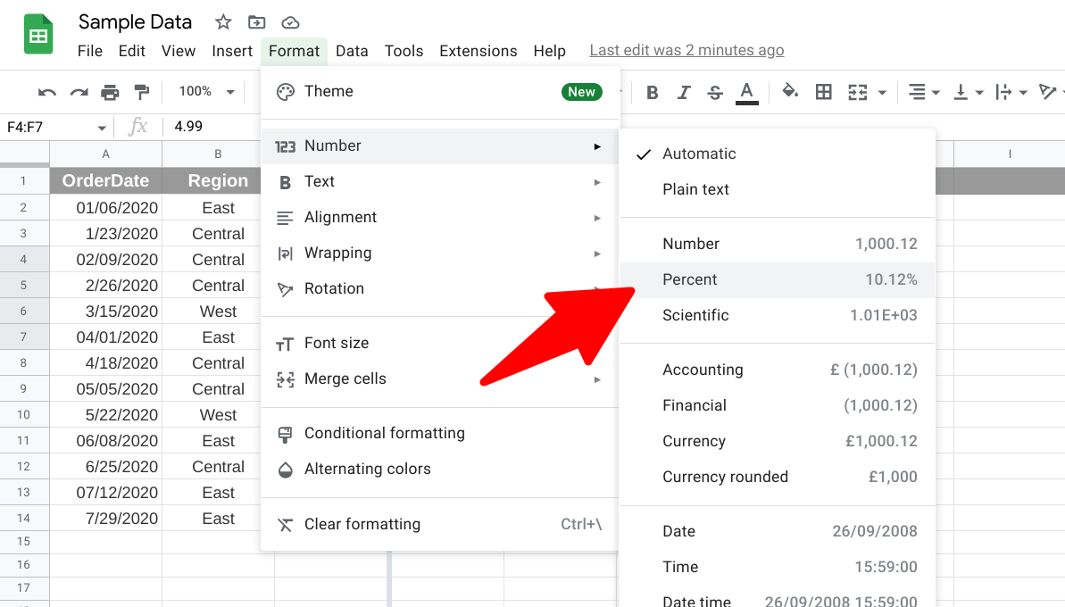 How To Format Cell In Google Sheets SpreadCheaters
