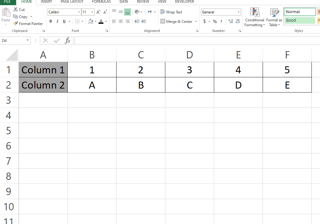 How To Paste Data Vertical In Excel SpreadCheaters