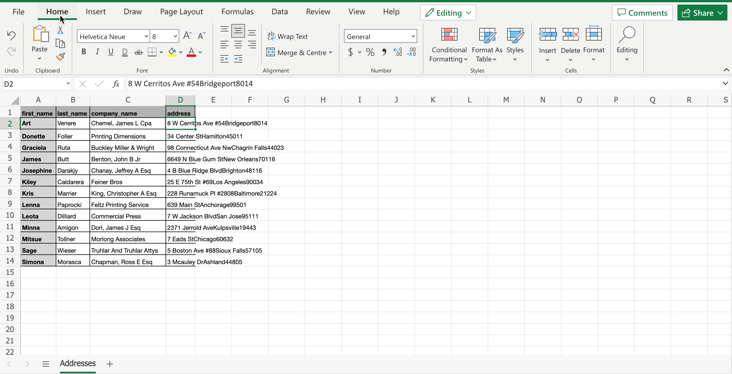 How to wrap a cell in excel SpreadCheaters