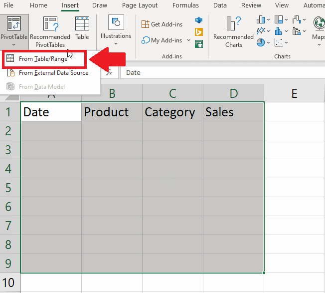 How To Create A Blank Pivot Table In Excel SpreadCheaters