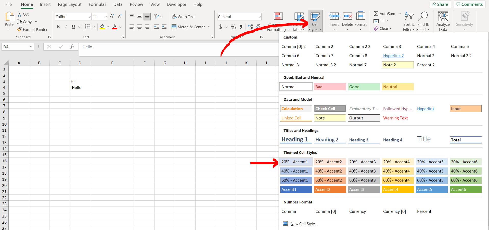 How To Apply Accent 1 In Excel SpreadCheaters