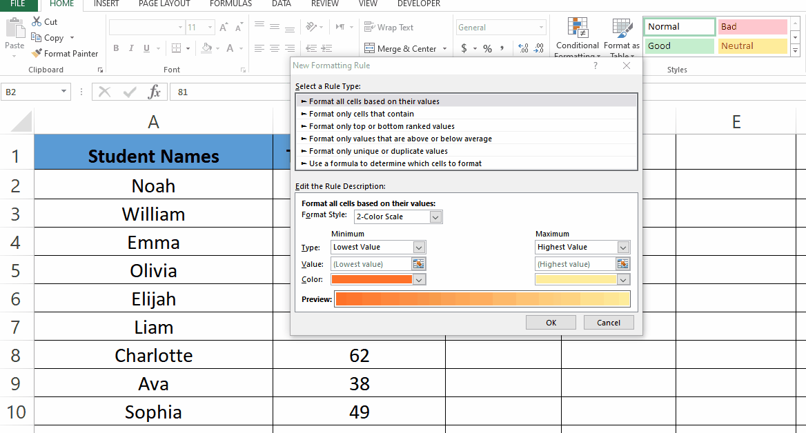 How To Do Conditional Formatting With Multiple Conditions In Excel