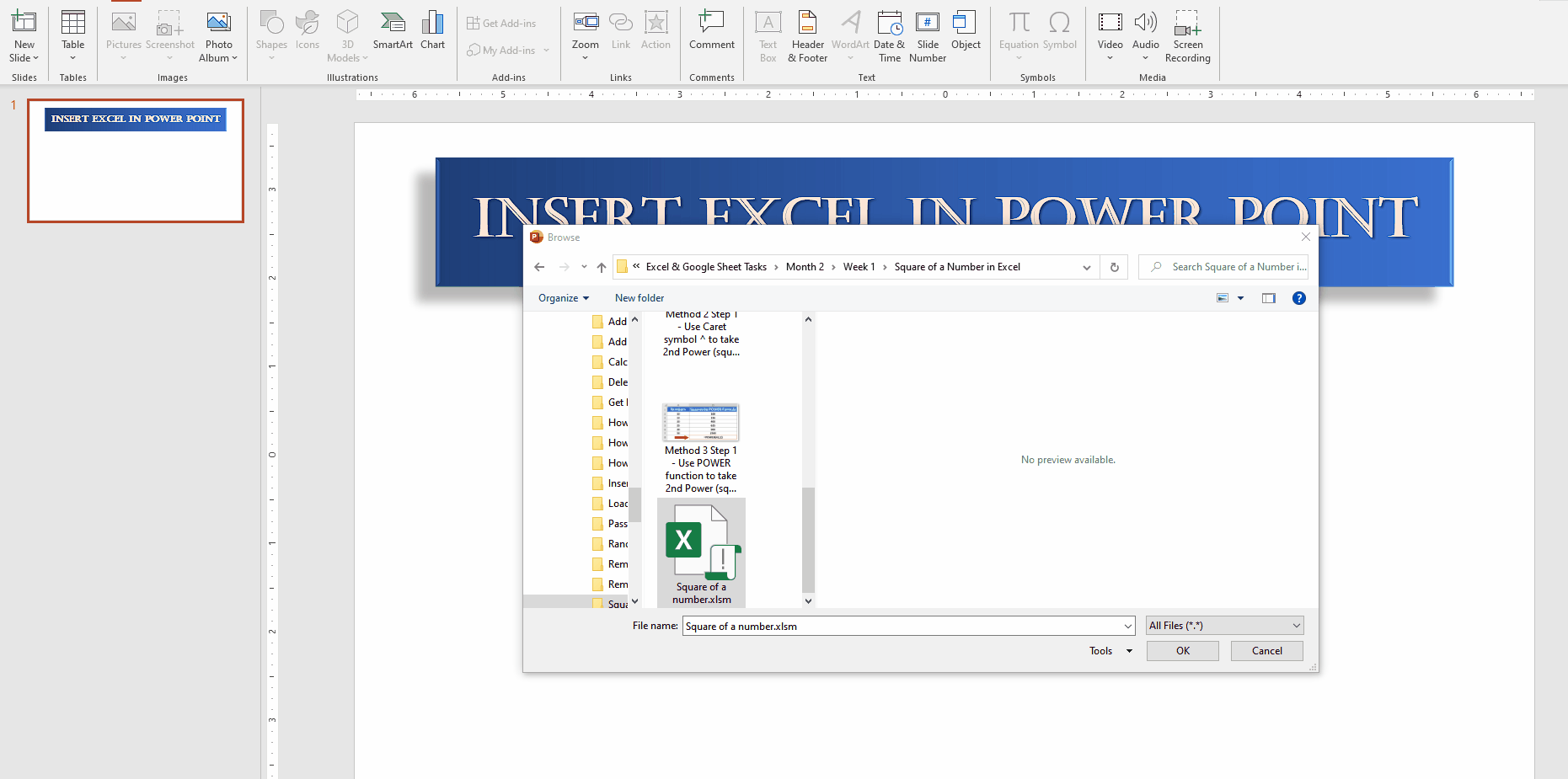 How To Insert An Excel File In PowerPoint SpreadCheaters