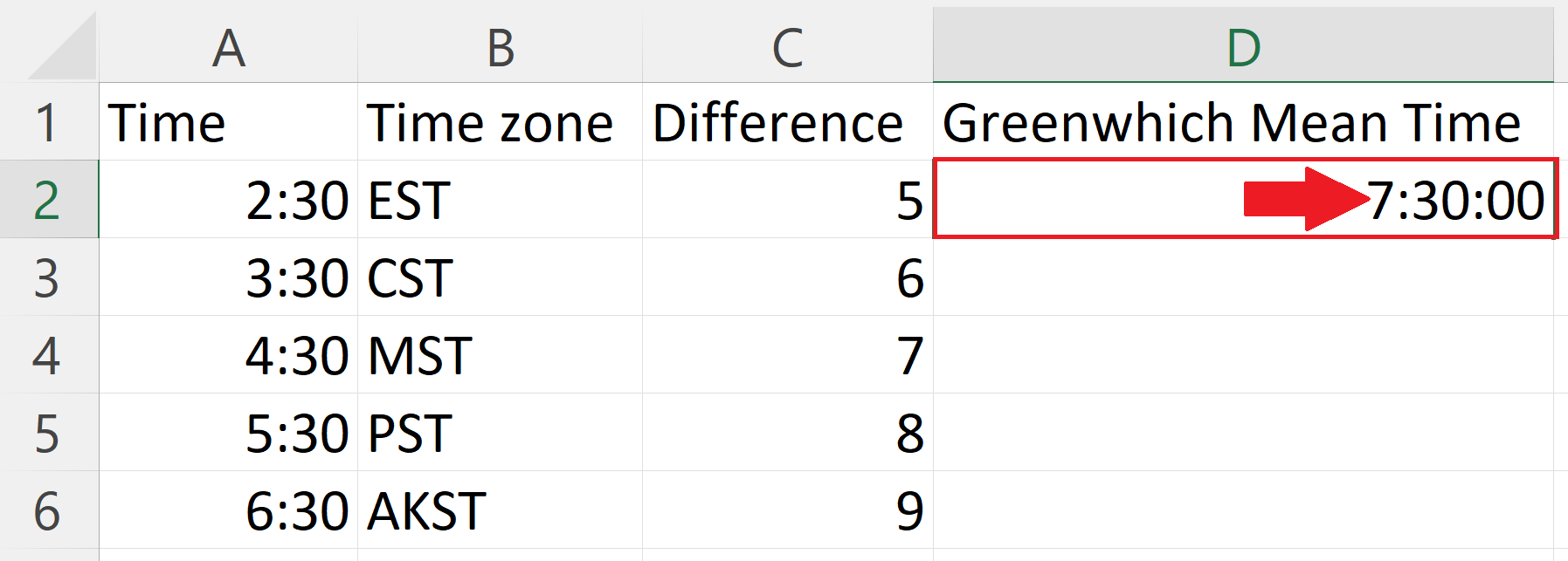 How To Convert Time Zone In Microsoft Excel SpreadCheaters