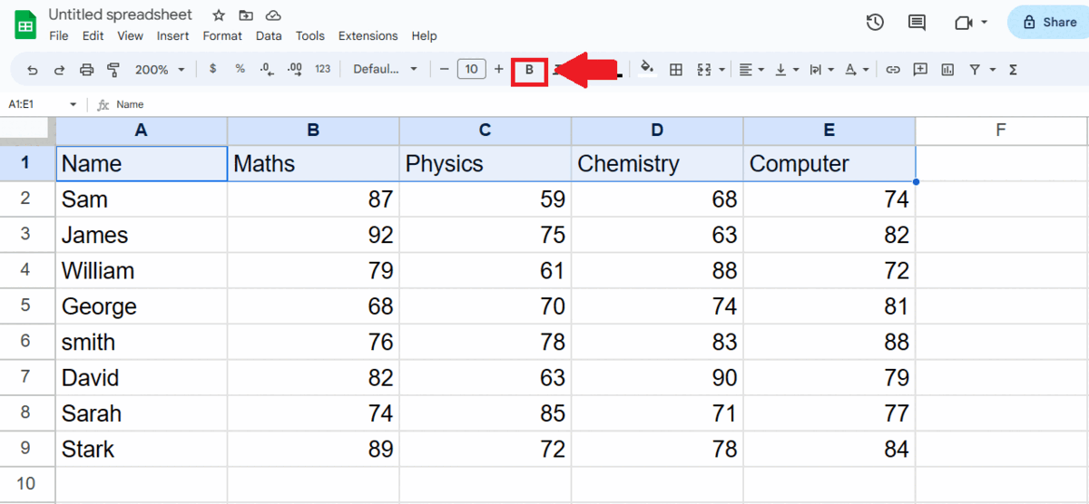 How To Create Column Headers In Google Sheets SpreadCheaters
