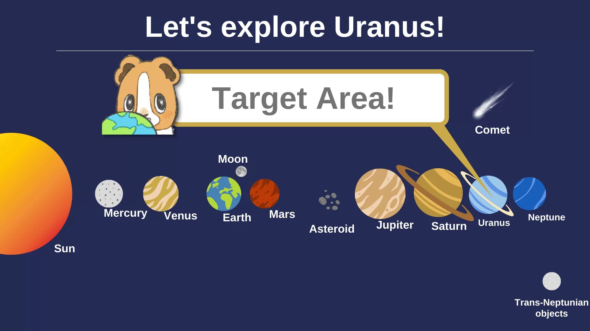 【Illustrated and easy to understand!】What is Uranus like? ちーがくんと地学の未来を考える