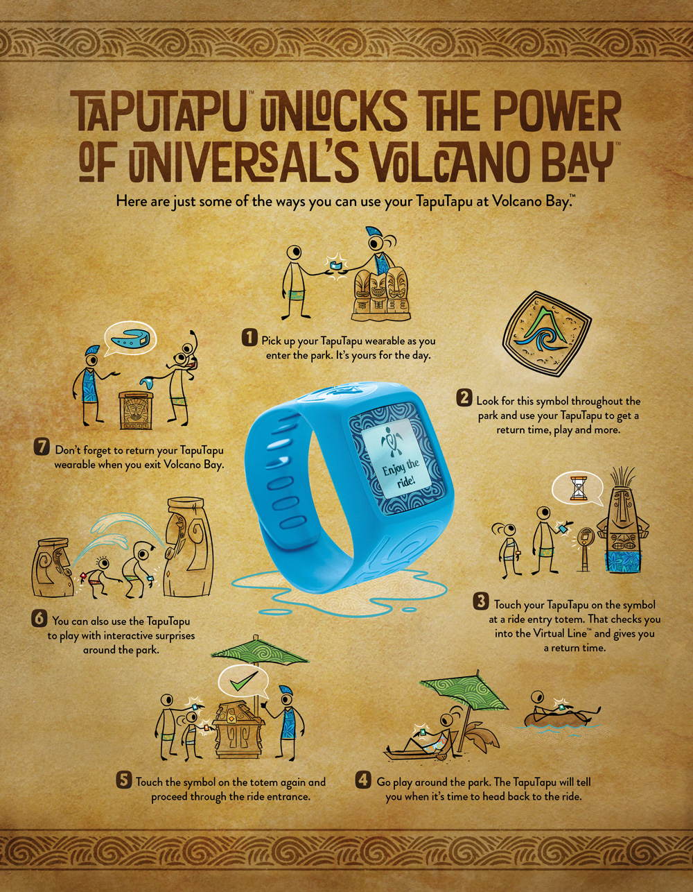 How to Use Your TapuTapu at Volcano Bay at Universal Orlando Resort