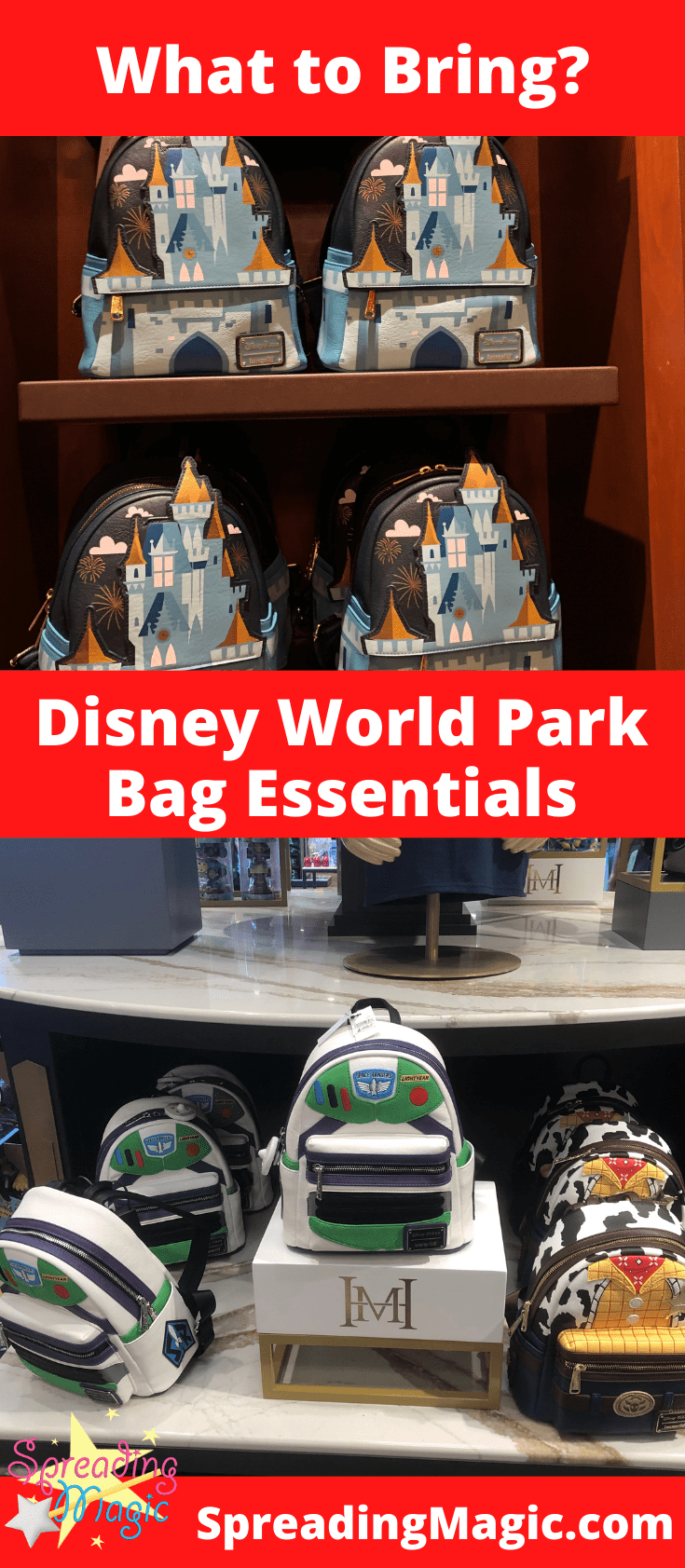 What You Need to Pack in Your Disney World Park Bag