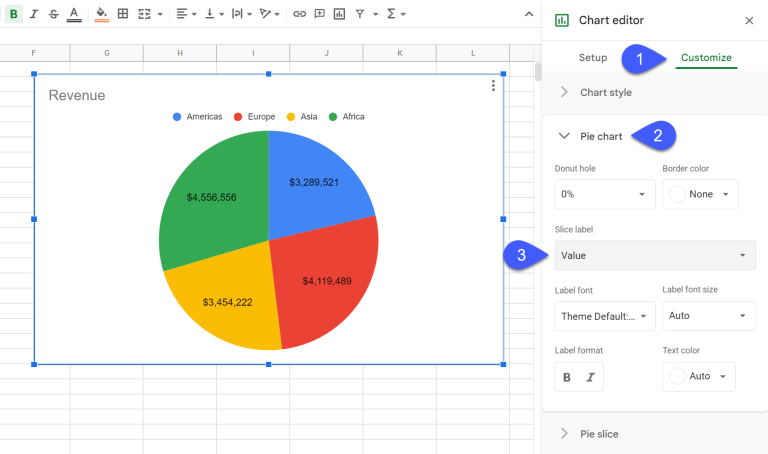 How to☝️ Change Pie Chart Percentage Labels to Absolute Values in