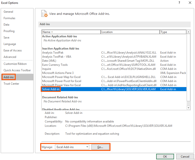 How to Load and Use Excel's "Solver" AddIn (Fast & Easy)