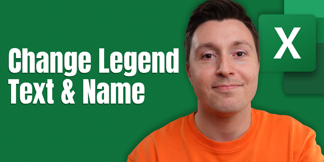 How to Change Legend Text & Name in Excel (Step-by-Step) - Spreadsheeto