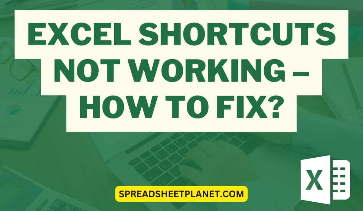 Control D Shortcut Key Not Working In Excel