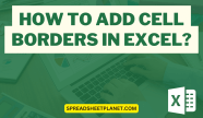 How To Add Border To Cells In Excel Using Openpyxl Printable Online